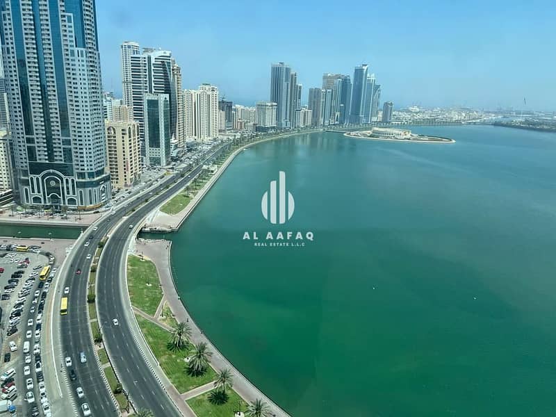 Spacious 3bhk | Corniche Veiw | All Master Bedrooms | Parking free | AC Chiller Free | Maids Room