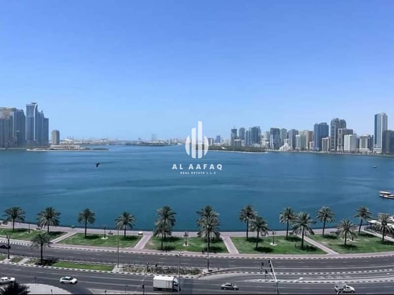 Spacious 3bhk |  Master Bedrooms | Maids Room | Corniche View | Master Bedroom