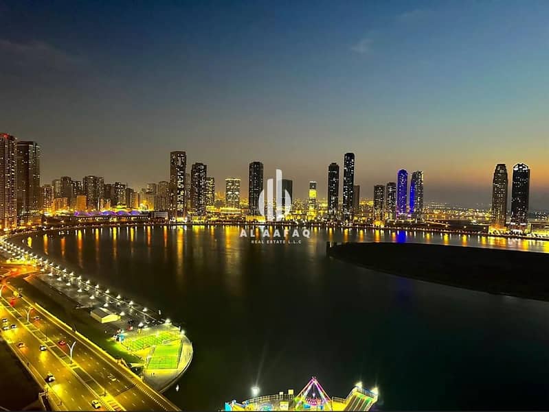 New Tower 3bhk | Corniche View | AC Chiller Free | Parking free | Master Bedroom
