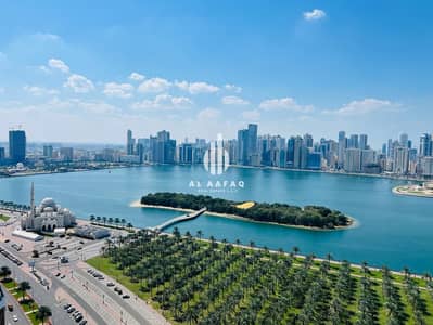 3 Bedroom Apartment for Rent in Al Majaz, Sharjah - Spacious 3bhk | All Master Bedrooms | AC Chiller free | Parking free | Corniche View
