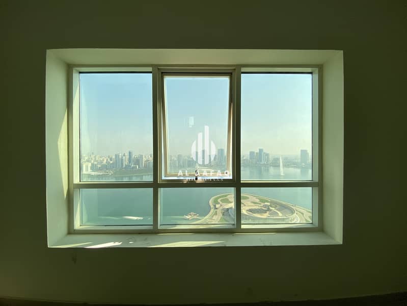 3 BHK with full Corniche view