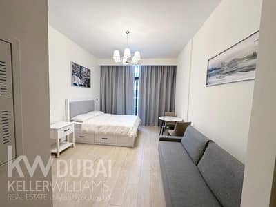 Studio for Rent in Meydan City, Dubai - Brand New | Lagoon and Pool View | With Balcony