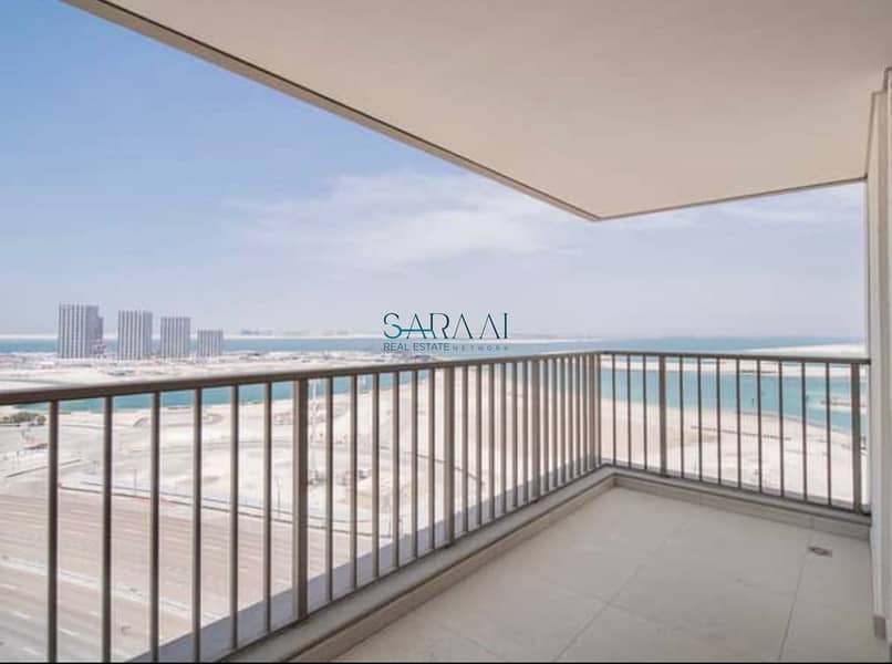 Open Sea and City  View + Balcony | Semi Furnished
