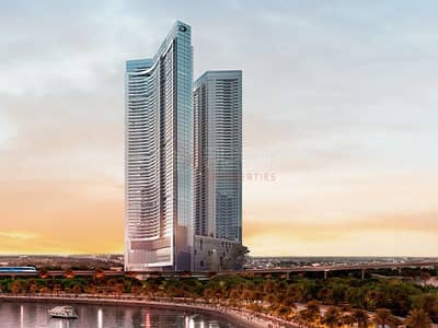 استوديو  للايجار في الخليج التجاري، دبي - aykon-city-tower-b-desktop. png