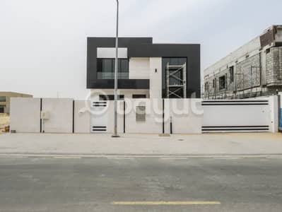 5 Bedroom Villa for Sale in Hoshi, Sharjah - For sale, a new villa in Hoshi, freehold, five master bedrooms