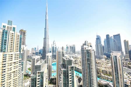3 Bedroom Flat for Sale in Downtown Dubai, Dubai - Burj + Fountain View | High Floor | Tenanted