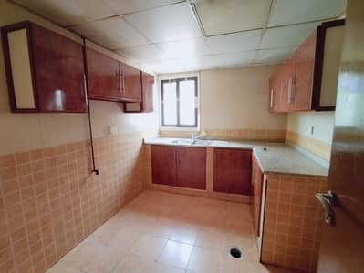 1 Bedroom Flat for Rent in Al Qasimia, Sharjah - NO DEPOSIT 1BHK CENTRAL AC CLOSE HALL EASY EXIT FOR DUBAI