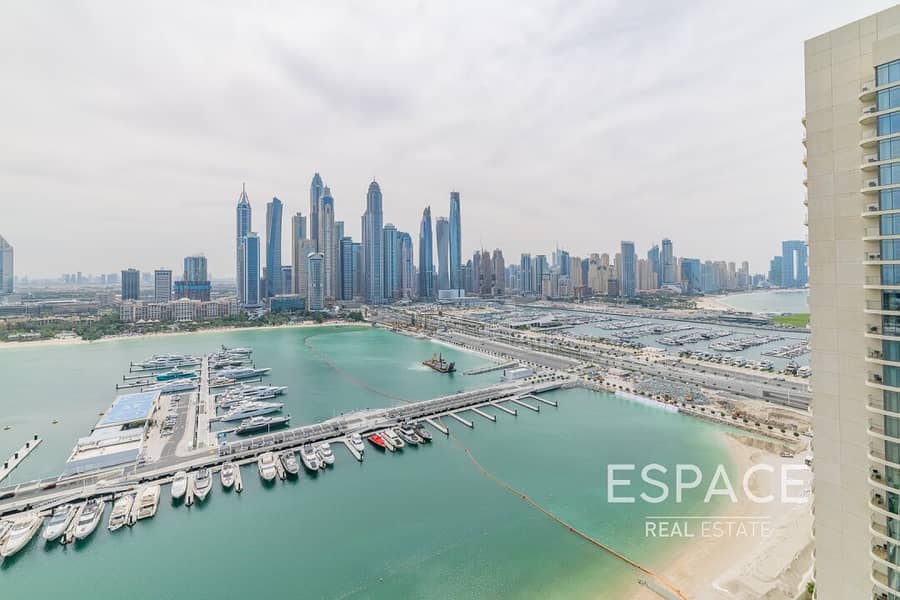 位于迪拜港，艾玛尔海滨社区，滨海景观公寓，滨海景观2号大厦 2 卧室的公寓 220000 AED - 8495174