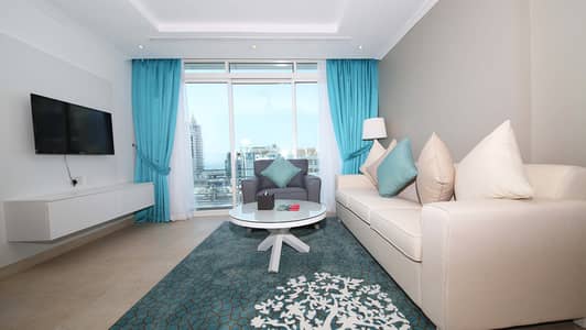 شقة فندقية 2 غرفة نوم للايجار في دبي مارينا، دبي - 1-bedroom (3). jpg
