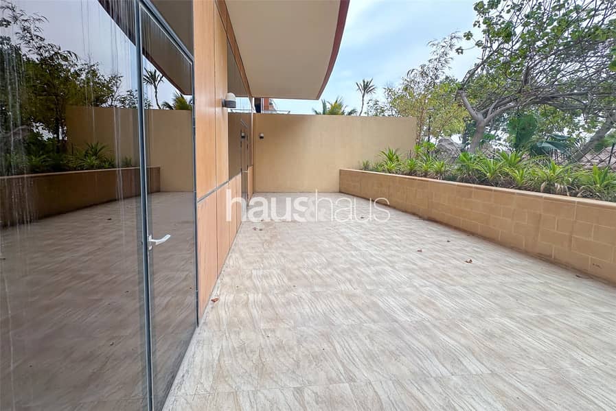 Ground Floor | Private Patio with Beach Access