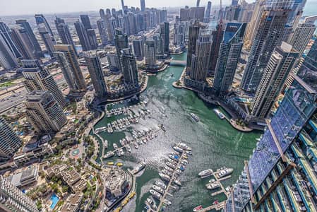 4 Bedroom Apartment for Rent in Dubai Marina, Dubai - Marina Views | Vacant | Duplex Penthouse