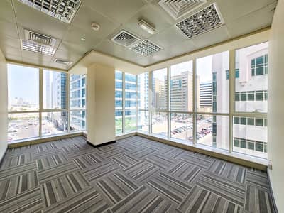 Office for Rent in Al Nahyan, Abu Dhabi - Semi Fitted Office | Prime Location | Al Nahyan