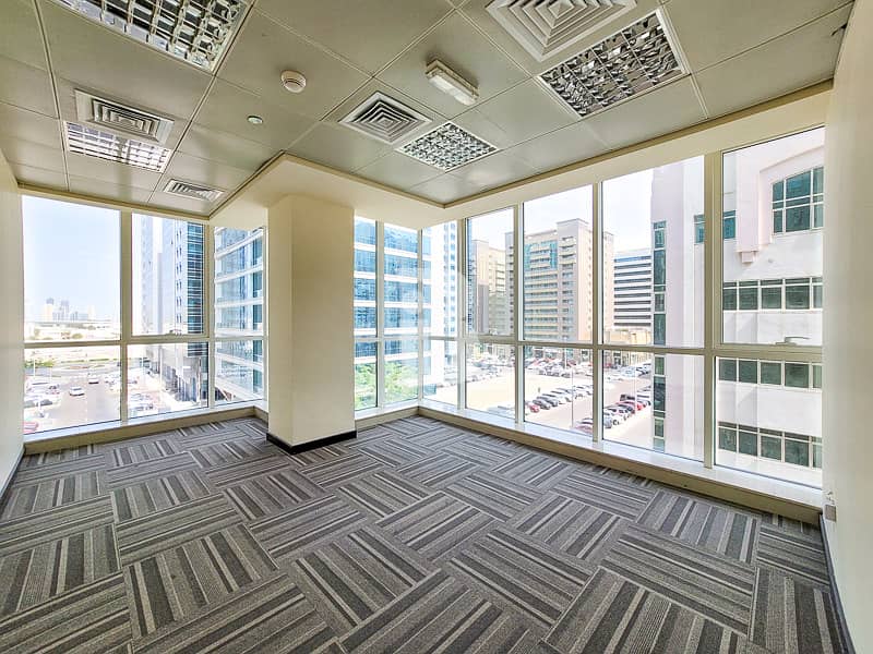 Semi Fitted Office | Prime Location | Al Nahyan