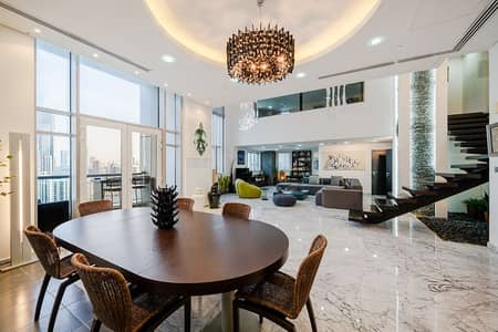 2 Bedroom Apartment for Sale in Business Bay, Dubai - Duplex Penthouse| Vacant | High Floor | Vastu