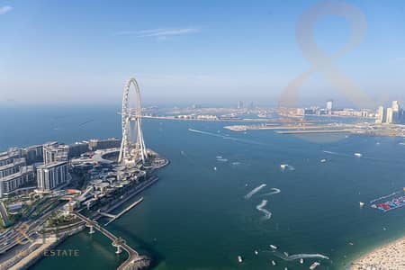 3 Bedroom Flat for Rent in Jumeirah Beach Residence (JBR), Dubai - Breathtaking Sea View | Available Now | High Floor
