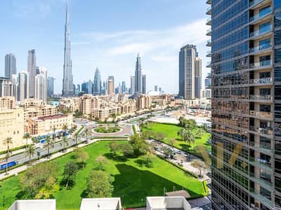 2 Bedroom Apartment for Sale in Downtown Dubai, Dubai - Corner Unit| Burj Khalifah View| Pet Friendly| VOT