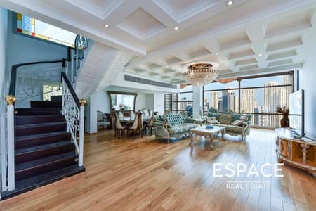 4 Bedroom Apartment for Rent in Dubai Marina, Dubai - Duplex | Furnished | 4 Bed | Vacant