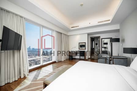 Hotel Apartment for Rent in Al Sufouh, Dubai - Studio | City View | LA Suite | All Bills Included