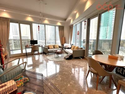 2 Bedroom Flat for Rent in Dubai Marina, Dubai - Dubai Marina View | 2BR| Furnished | Vacant