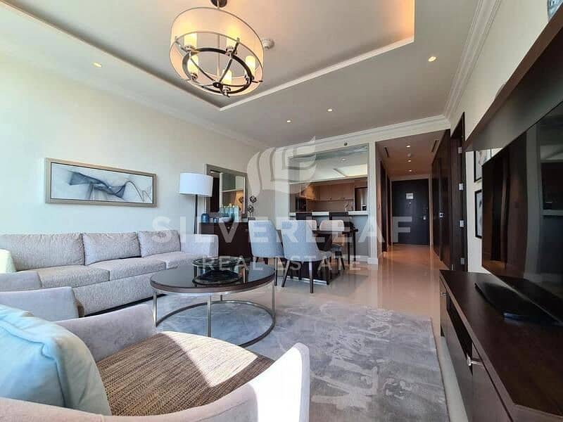 1 BED | FULLYFURNISHED | BURJ AND FOUNTAIN VIEW