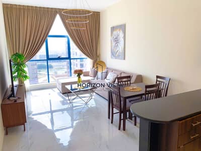 1 Bedroom Apartment for Rent in Jumeirah Village Circle (JVC), Dubai - Modern furniture| High floor | Prime location
