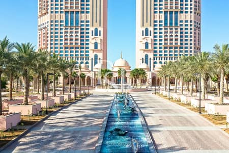 2 Bedroom Flat for Sale in The Marina, Abu Dhabi - Fairmount-hotel-marina-abudhabi-property-images-aerial-view_(1). JPG