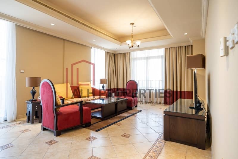 位于迪拜媒体城，阿尔杰安酒店及办公大楼 3 卧室的酒店式公寓 275000 AED - 8812358