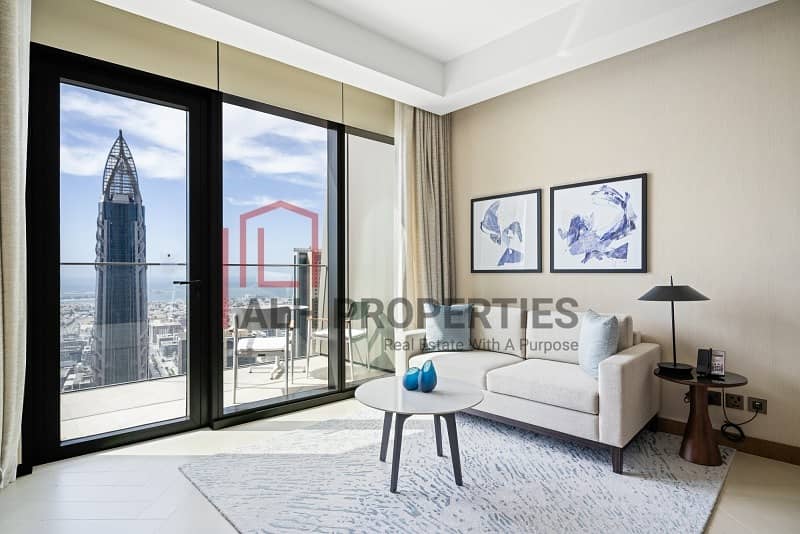 位于迪拜市中心，迪拜歌剧院谦恭公寓，The Address Residences Dubai Opera Tower 2 2 卧室的公寓 4500000 AED - 8812360