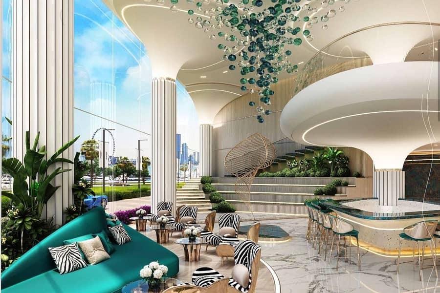 位于迪拜港，卡瓦利达马克海湾综合公寓，DAMAC 海湾大厦 A 座 1 卧室的公寓 3650000 AED - 8812501