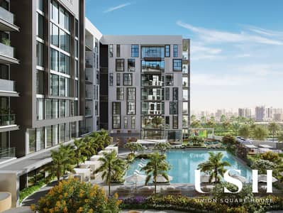 1 Bedroom Apartment for Sale in Arjan, Dubai - Arbor View - Pool Deck (1). jpg