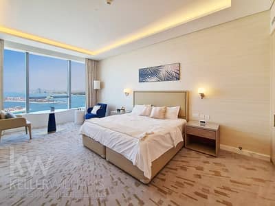 Studio for Rent in Palm Jumeirah, Dubai - High Floor|Burj Al Arab view| Fully Furnished