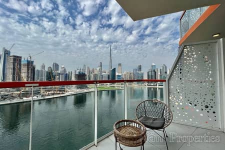 2 Bedroom Flat for Sale in Business Bay, Dubai - Spacious, Burj Khalifa view, No traffic, Well kept