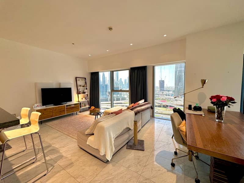 شقة في برج سنترال بارك السكني،أبراج سنترال بارك،مركز دبي المالي العالمي 1 غرفة 2754000 درهم - 8813147
