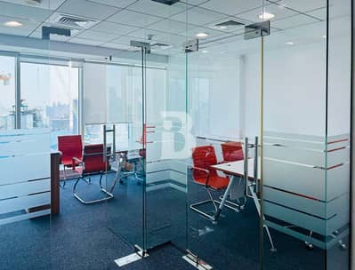 Office for Rent in Business Bay, Dubai - Furnished Office | Burlington | Vacant in May