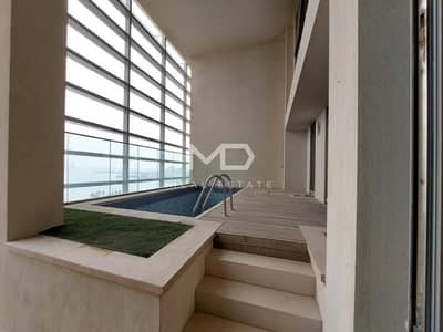 5 Bedroom Villa for Rent in Al Raha Beach, Abu Dhabi - Full Sea Views | Sky Villa | Private Swimming Pool