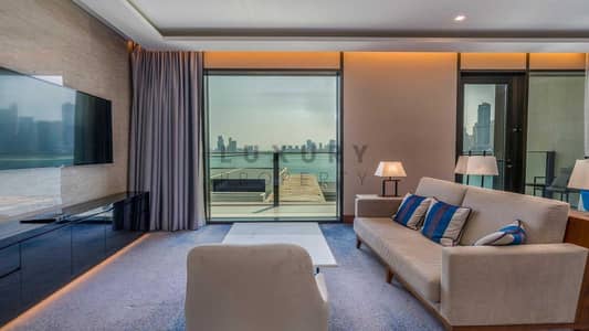 3 Bedroom Apartment for Rent in Bluewaters Island, Dubai - Fully Furnished | Sea View | Bills Included