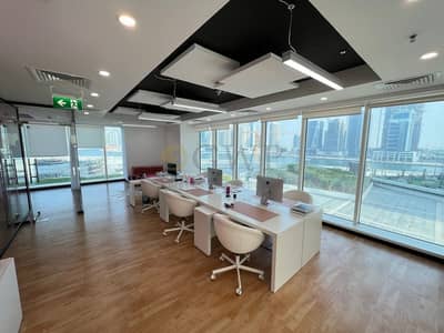 Office for Rent in Business Bay, Dubai - Furnished|Premium Tower|Luxury Office|3 parkings
