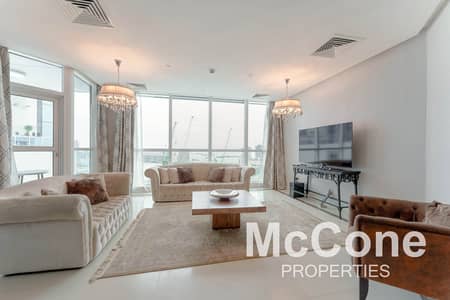 3 Bedroom Apartment for Rent in Dubai Marina, Dubai - Furnished | High Floor | Sea View | Available