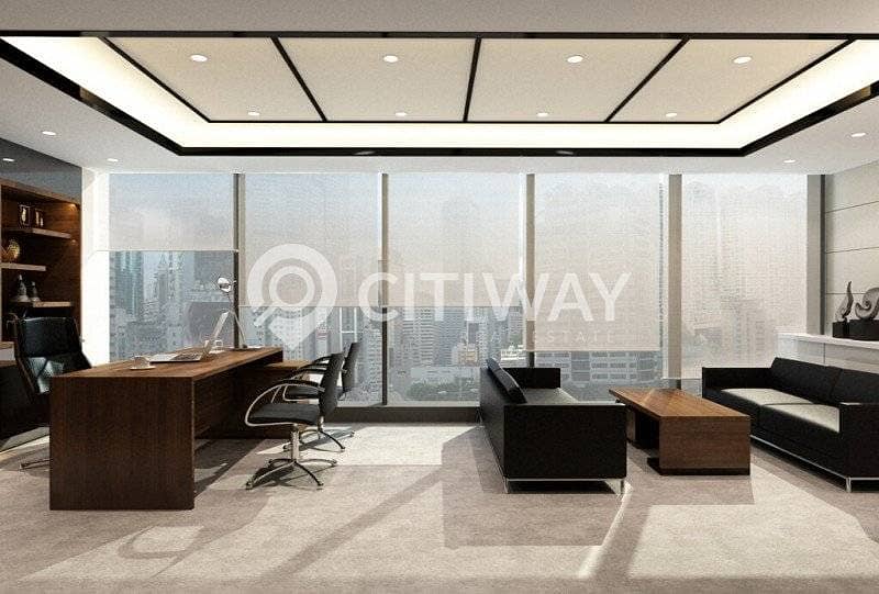 Huge Furnished Office in Latifa Tower on Sheikh Zayed