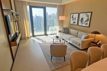 2 Bedroom Apartment for Rent in Downtown Dubai, Dubai - High Floor |  Furnished with Luxury | Nicely Kept