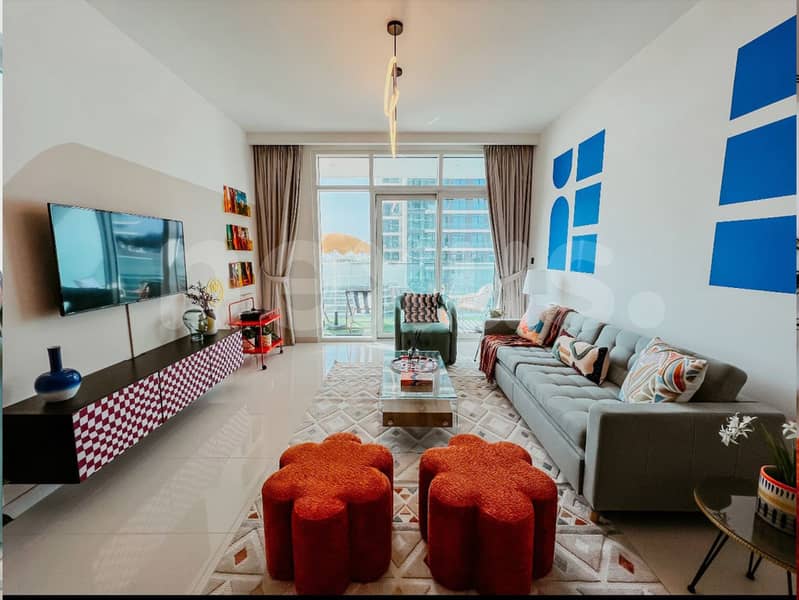 位于迪拜港，艾玛尔海滨社区，日出海湾公寓 1 卧室的公寓 2385000 AED - 8614256