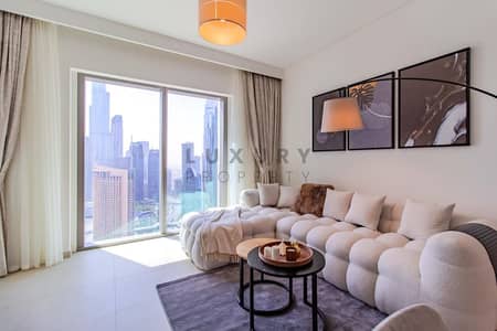 3 Bedroom Apartment for Rent in Za'abeel, Dubai - Burj Khalifa View | Chiller Free | Terrace