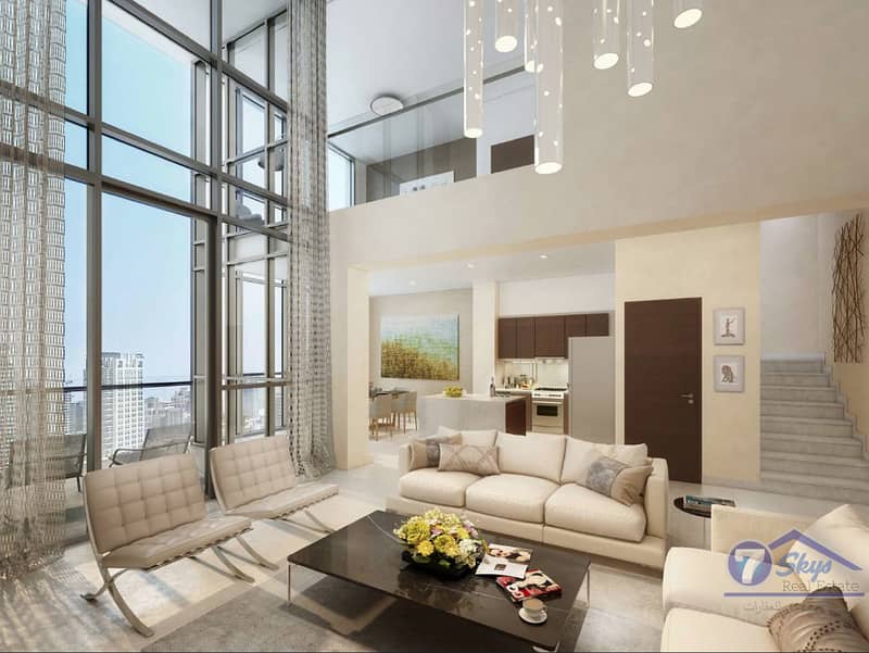 Only 5% Booking & 60% on Handover 2-BR in Downtown