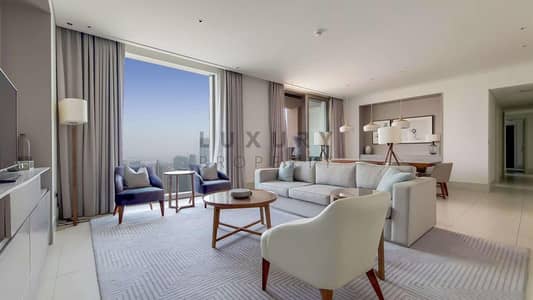 3 Bedroom Flat for Rent in Downtown Dubai, Dubai - Burj Khalifa View | Exclusive | Furnished