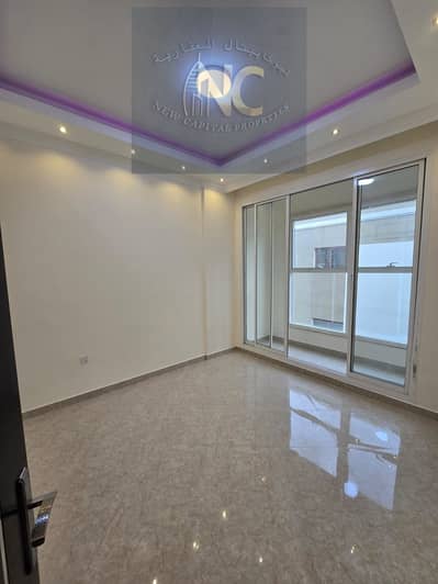 A 3-room hotel apartment and a living room for the first inhabitant for annual rent in the most beautiful place in Al-Rawda, very excellent finishes,