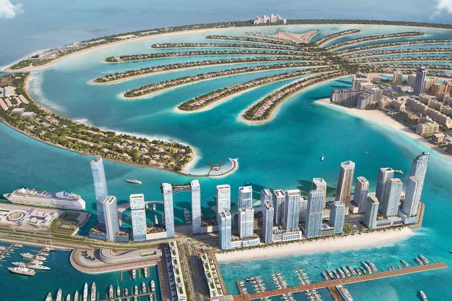 位于迪拜港，艾玛尔海滨社区，海滨大厦综合区，海滨1号大厦 1 卧室的公寓 2600000 AED - 8819044