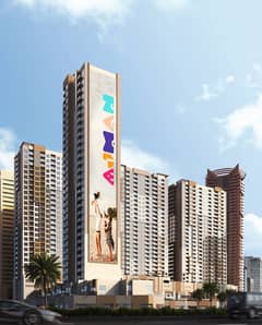 (Ajman One Towers, Phase Two) 1BHK, 2BHK , Studios have been offered for Sale in convenient installments with only 5% down payment and 1% installment