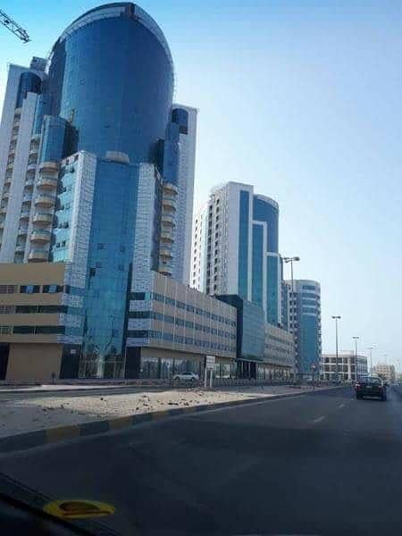 With Parking Brand New Apartment Full Sea / Road View 1 Bedroom for Rent in Ajman, Orient Tower.