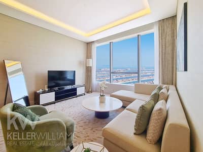 1 Bedroom Flat for Rent in Palm Jumeirah, Dubai - High Floor|Burj Al Arab view| Fully Furnished