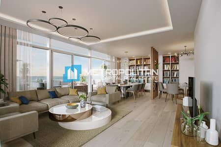 Studio for Sale in Yas Island, Abu Dhabi - Beach View| Brand New Studio | Balcony| Fully Paid